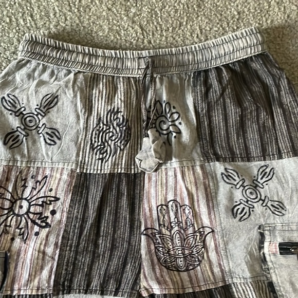 Gray patchwork pants - Picture 5 of 6